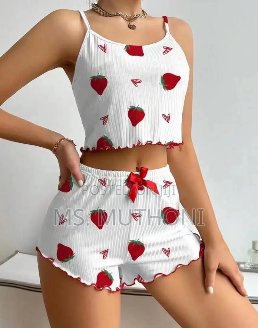 Ladies Cute 2 Piece Set Loungewear / Sleepwear Size M,L