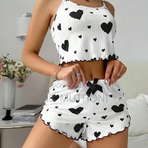Ladies Cute 2 Piece Set Loungewear / Sleepwear Size M,L