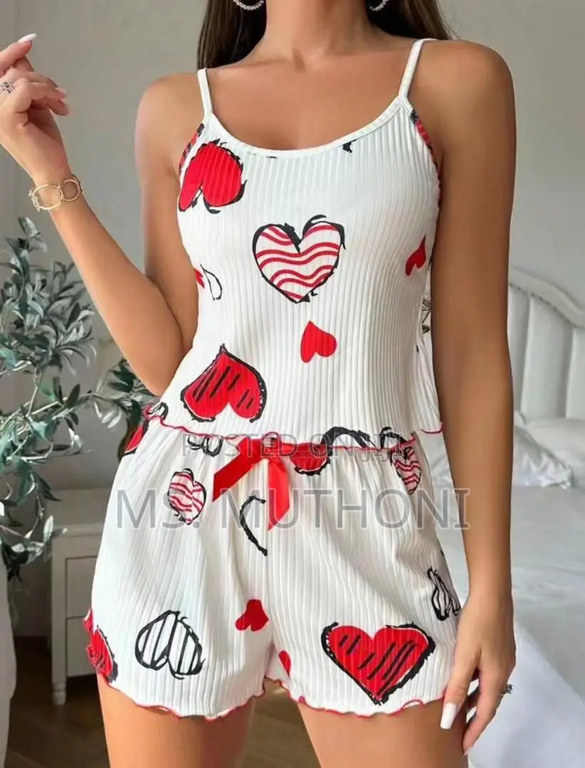 Ladies Cute 2 Piece Set Loungewear / Sleepwear Size M,L