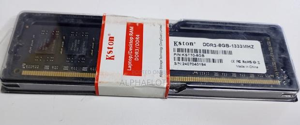 Kston -Desktop Ram-8gb Ddr3 Desktop Ram - main view