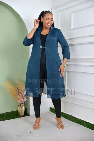 Elegant Original Chiffon Fancy Kimono Blazer Sizes M-2xl (42-48)
