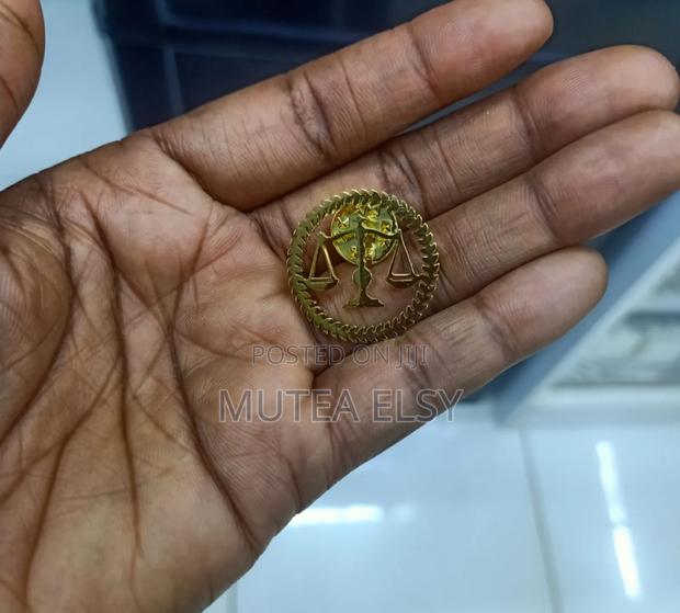 Black Gold Justice Legal Badge