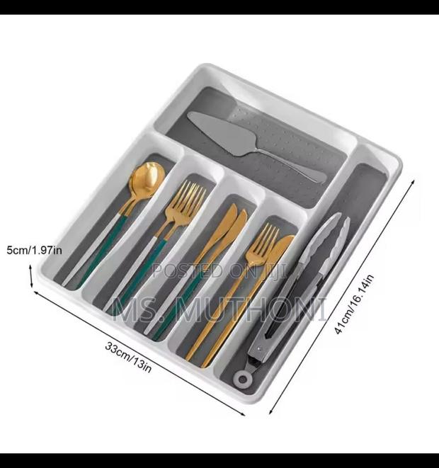 Non~Expandable Plastic Cutlery Organiser Now Available 