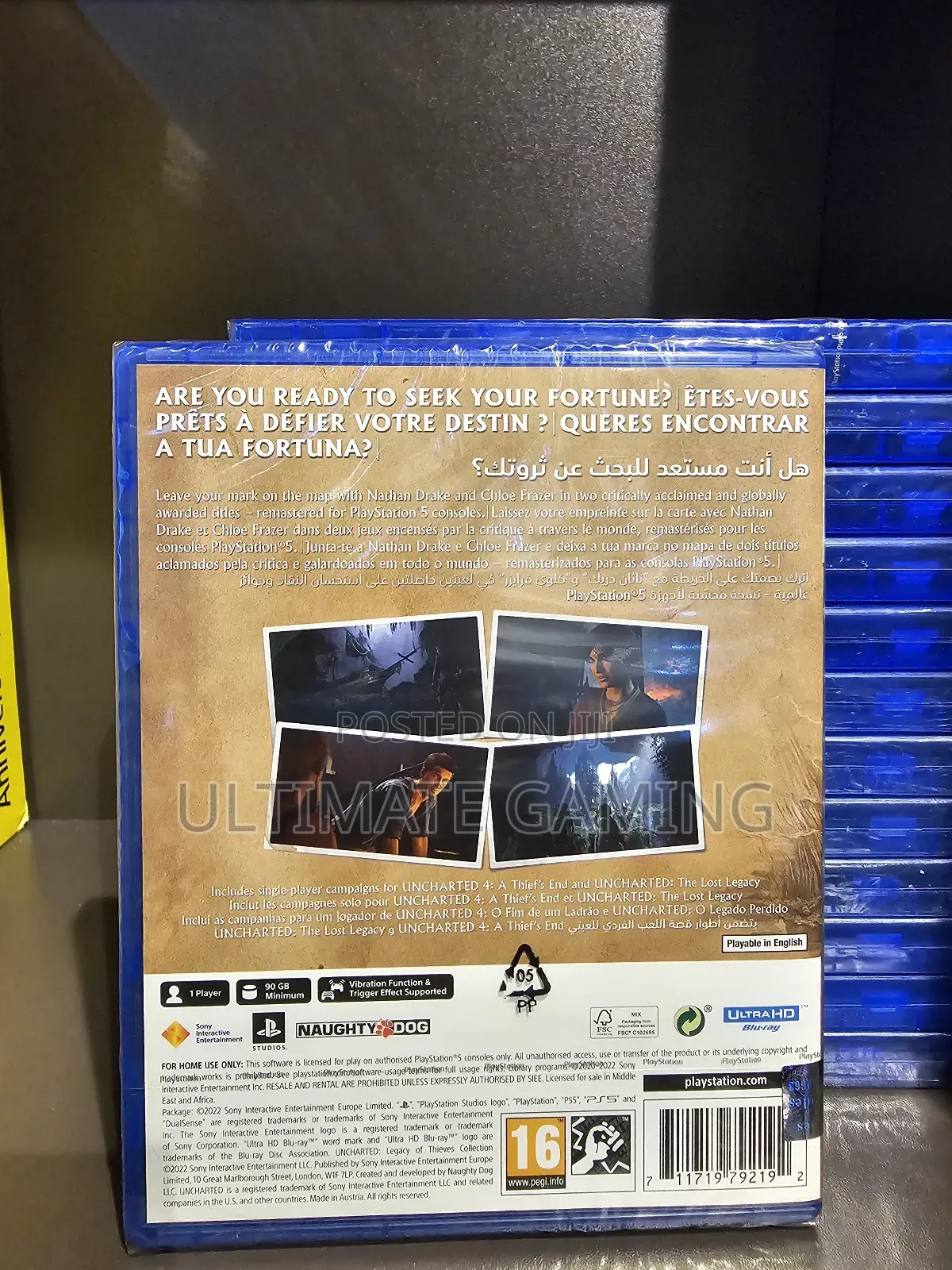 Ps5 Uncharted Legacy of Thieves Collection