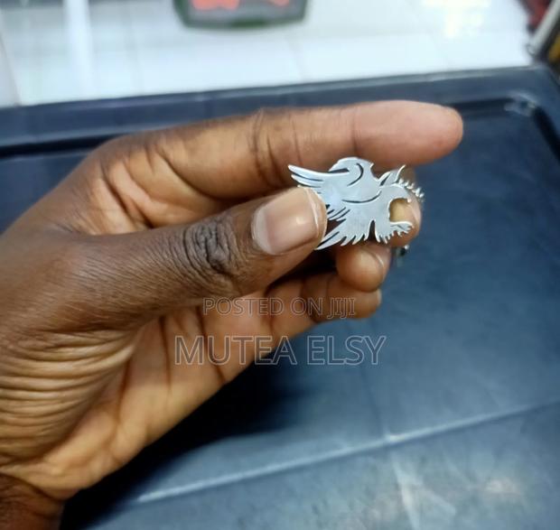 Gold Silver Eagle Brooches - thumbnail 2