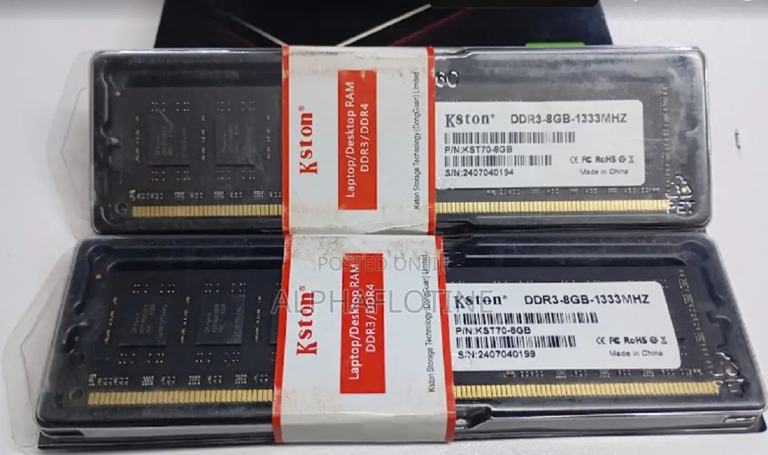 8gb Ddr3 1333mhz/ Pc3 10600 Desktop Ram