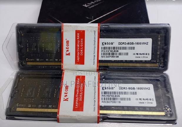 Kston Desktop Ram Ddr3-8gb-1600mhz - main view