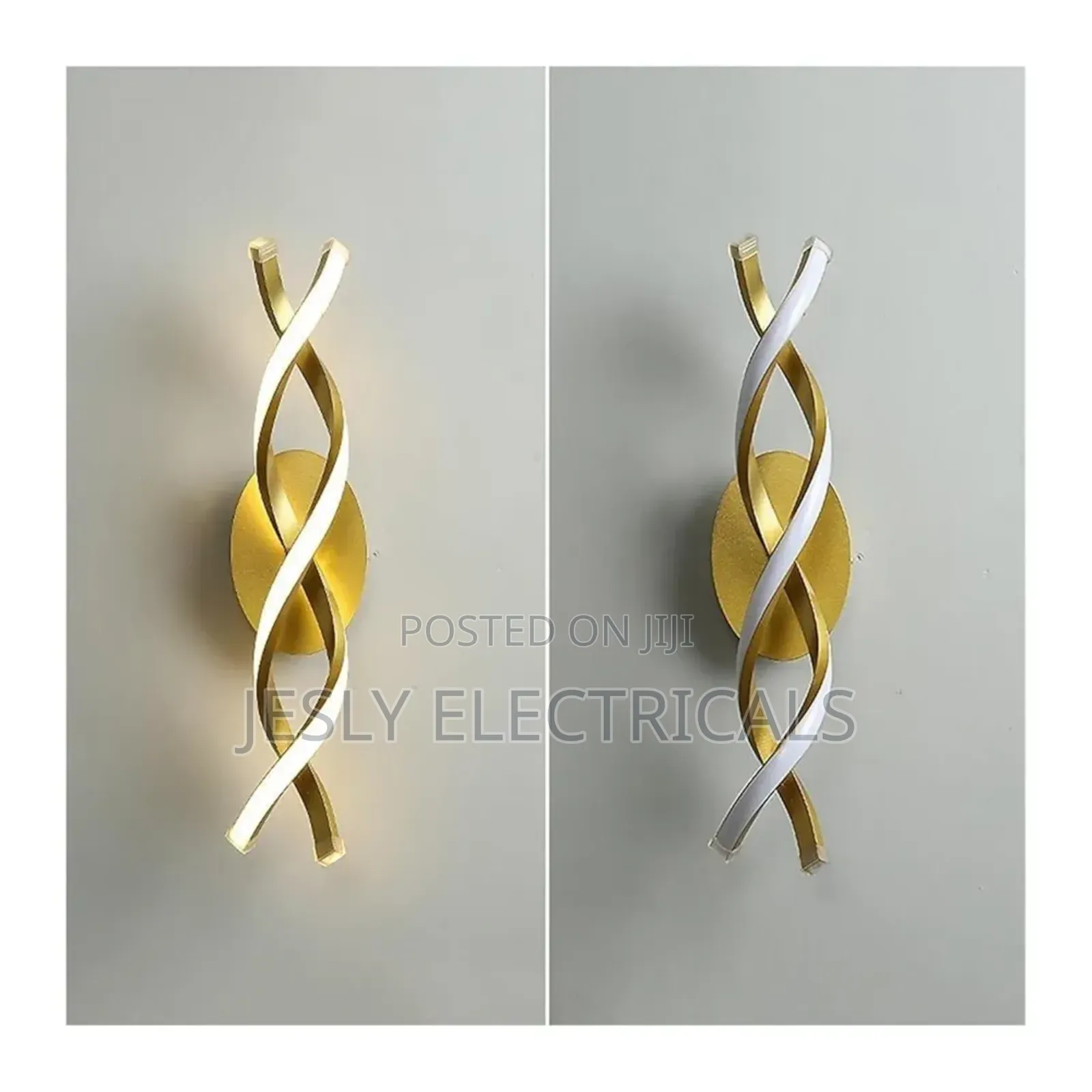 Andwarm Spiral Shape Wall Lamp