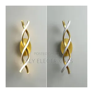 Andwarm Spiral Shape Wall Lamp