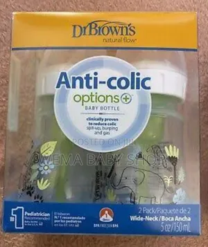 150ml Twin Pack Dr. Browns Natural Flow Anti -Colic Option+ Bottles