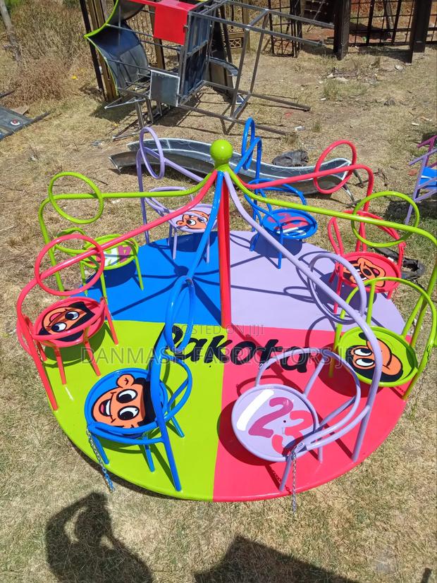 Outdoor Merry Go Round for Toddlers and Children