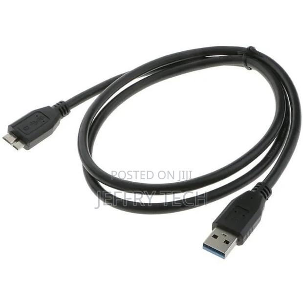 Usb 3.0 Micro B Charger Cable for Toshiba External Hard Drive - thumbnail 2