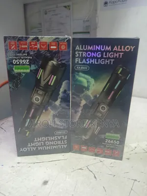 Kezu Flashlight Torch With Zoom - Powerbank