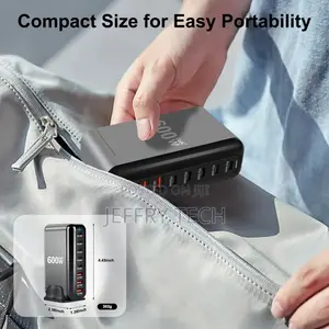 600w Usb a Usb C Charging Station,5 Type-C Ports 【2×140w, 2