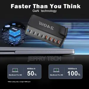 240w Usb C Charger Charging Station - 4 Type-C Ports (100w,