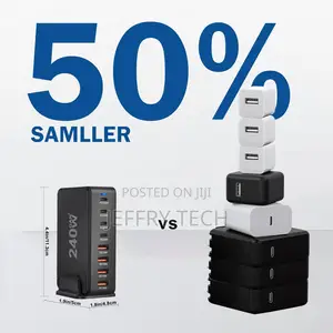 240w Usb C Charger Charging Station - 4 Type-C Ports (100w,