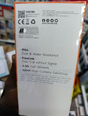 New Tecno Spark 40 Pro 128 GB Blue