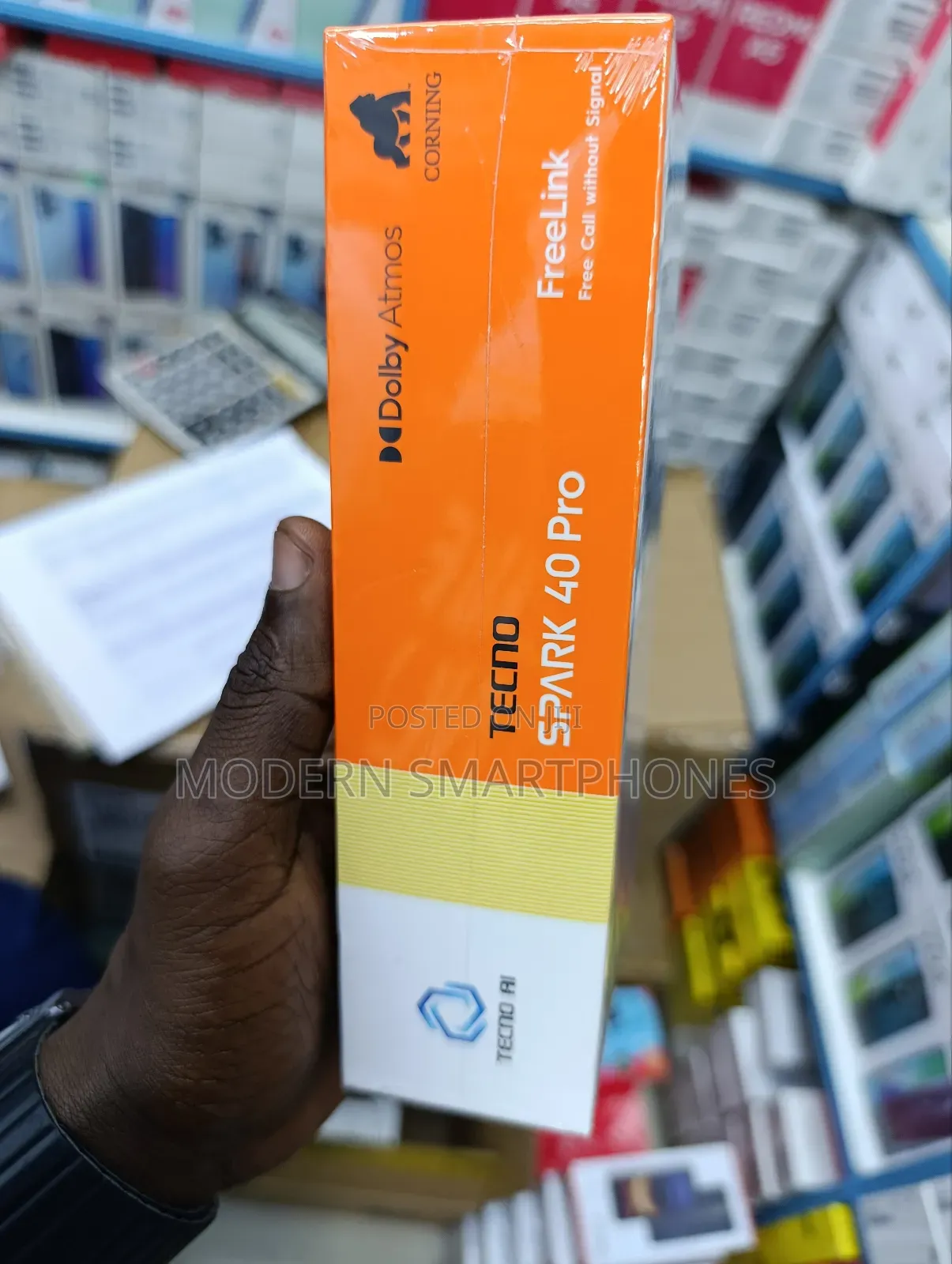 New Tecno Spark 40 Pro 128 GB Blue