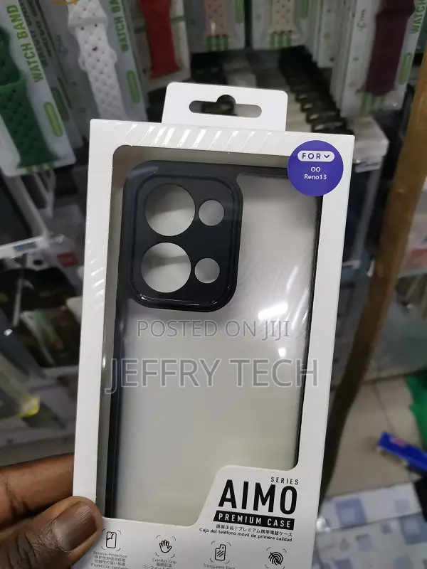 Oppo Reno 13 5g Back Cover | Transparent Crystal Clear Hard