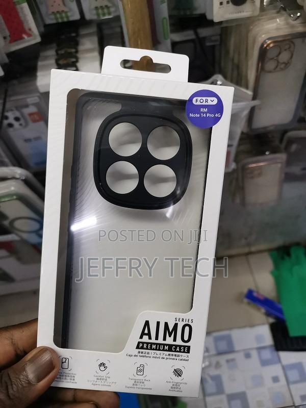 Xiaomi Redmi Note 14 Pro Crystal Clear Tactical Back Cover C - main view