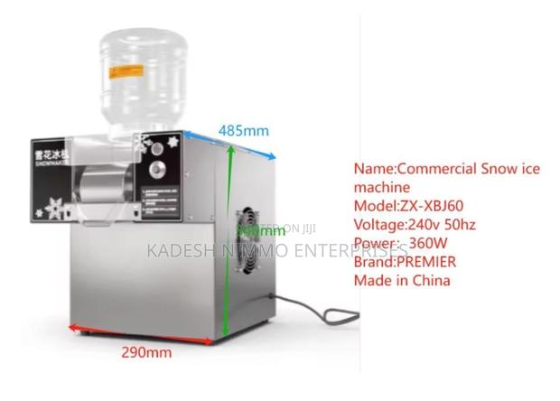 High Output Snow Ice Machine - main view