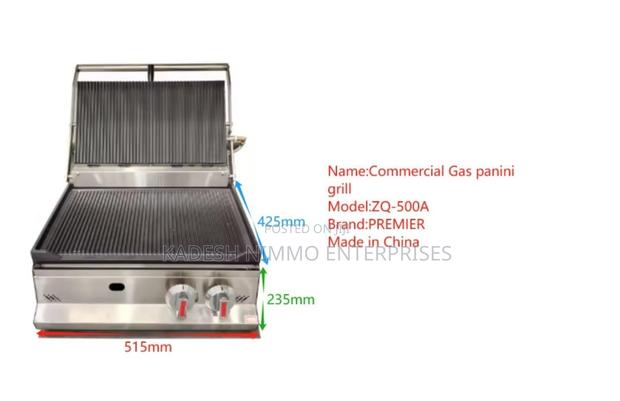 Heavy Duty Gas Panini Grill - main view