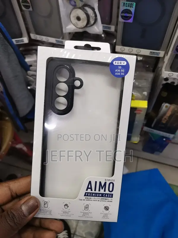Samsung Galaxy A36 5g, Non-Yellowing Shockproof Bumper Pro