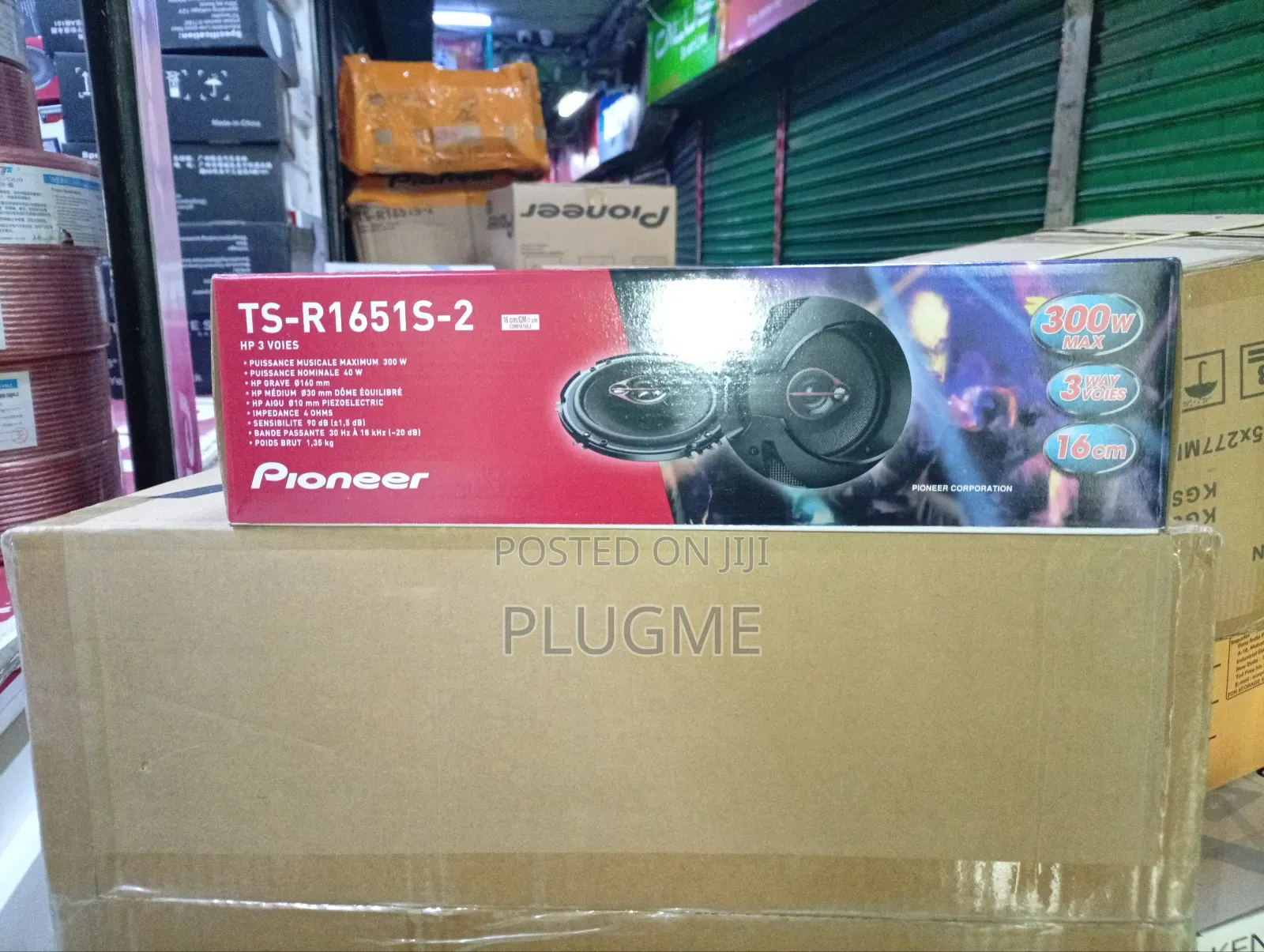 Pioneer Ts-R1651s-2 Mid-Range Car Speakers.