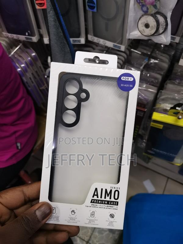 Case for Samsung Galaxy A35 5g, Frosted Cover, Anti-Fingerpr