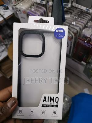 iPhone 15 Pro Max Case Clear Cover Ultra Thin Silicone Har - thumbnail 2