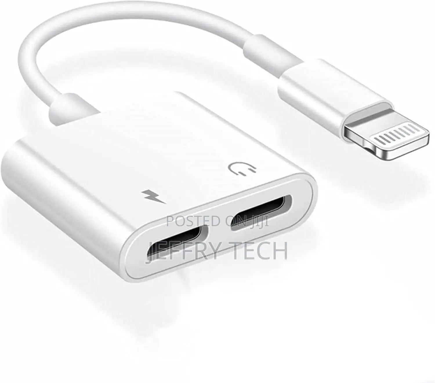 iPhone Headphones Adapter Splitter, 2 in 1 Dual Lightning