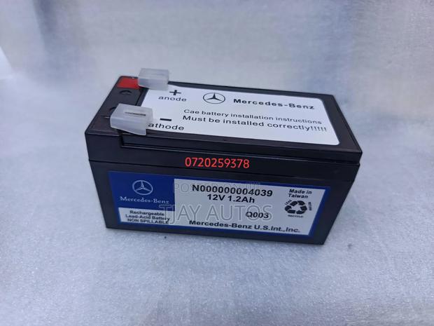 New Genuine Mercedes Auxiliary Battery 12v 1.2ah N