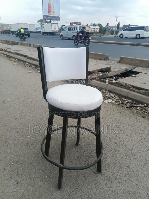 High Bar Chair, White 