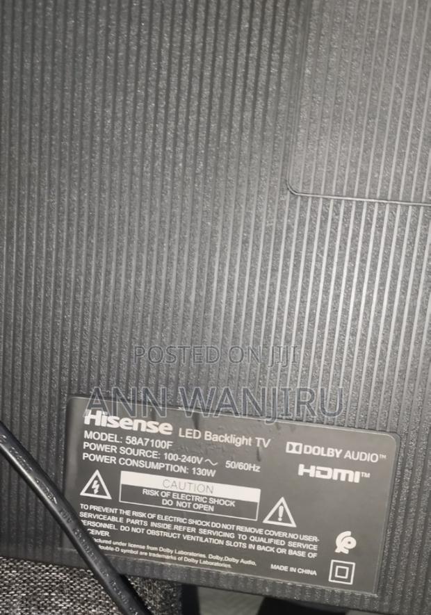 Hisense TV 58 Inch, Broken Screen - thumbnail 8