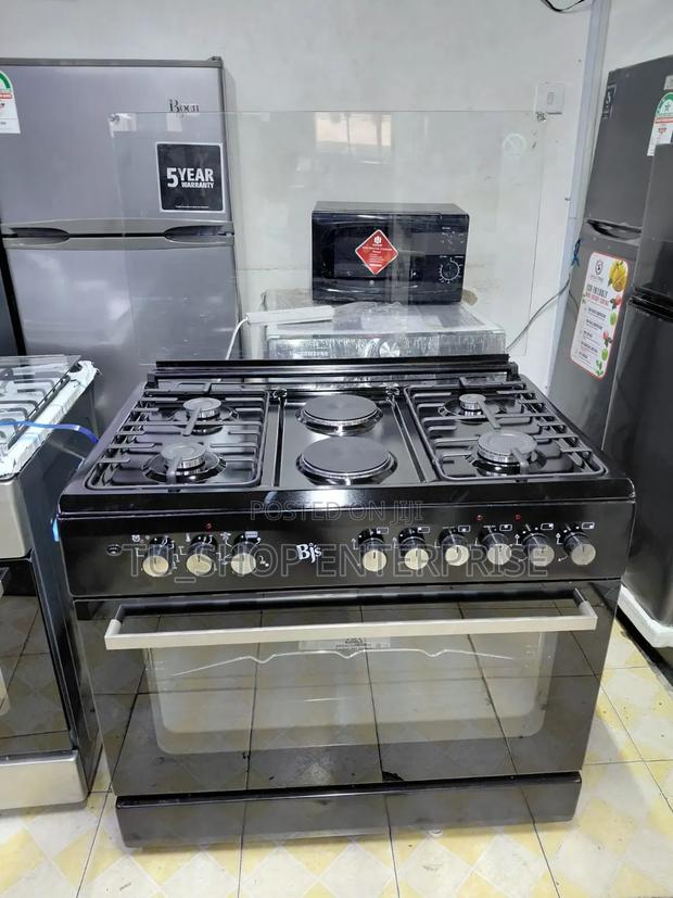 Bj 4+2 60 by 90 Cooker (Black)