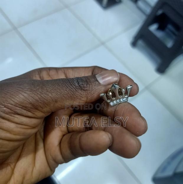Gold,Silver White Crown Lapel Pins - thumbnail 4