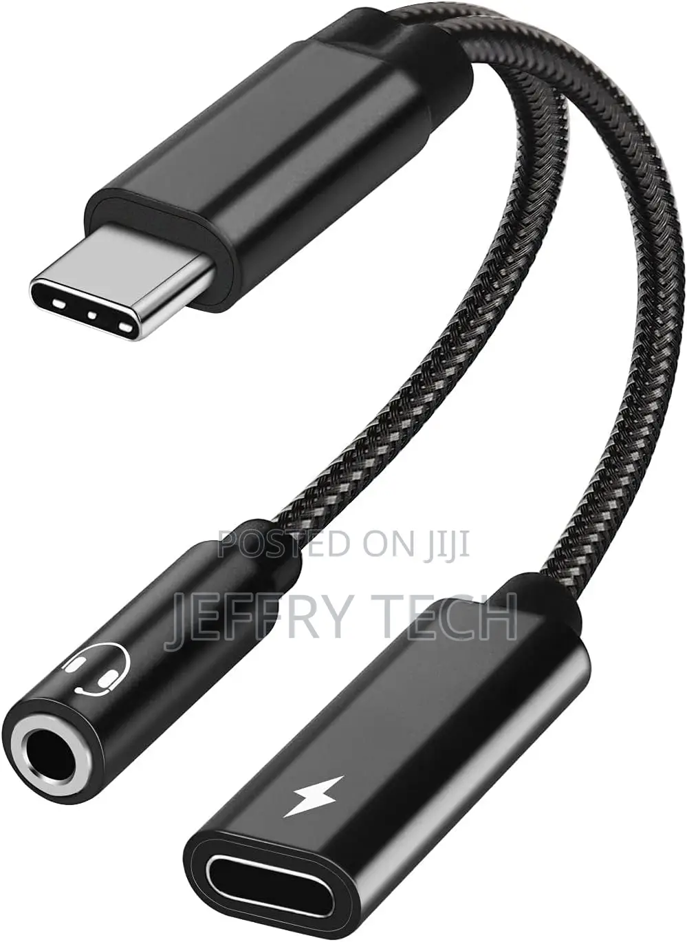 Usb C to 3.5mm Audio Adapter, 2-in-1 Usb C Headphone Adapte
