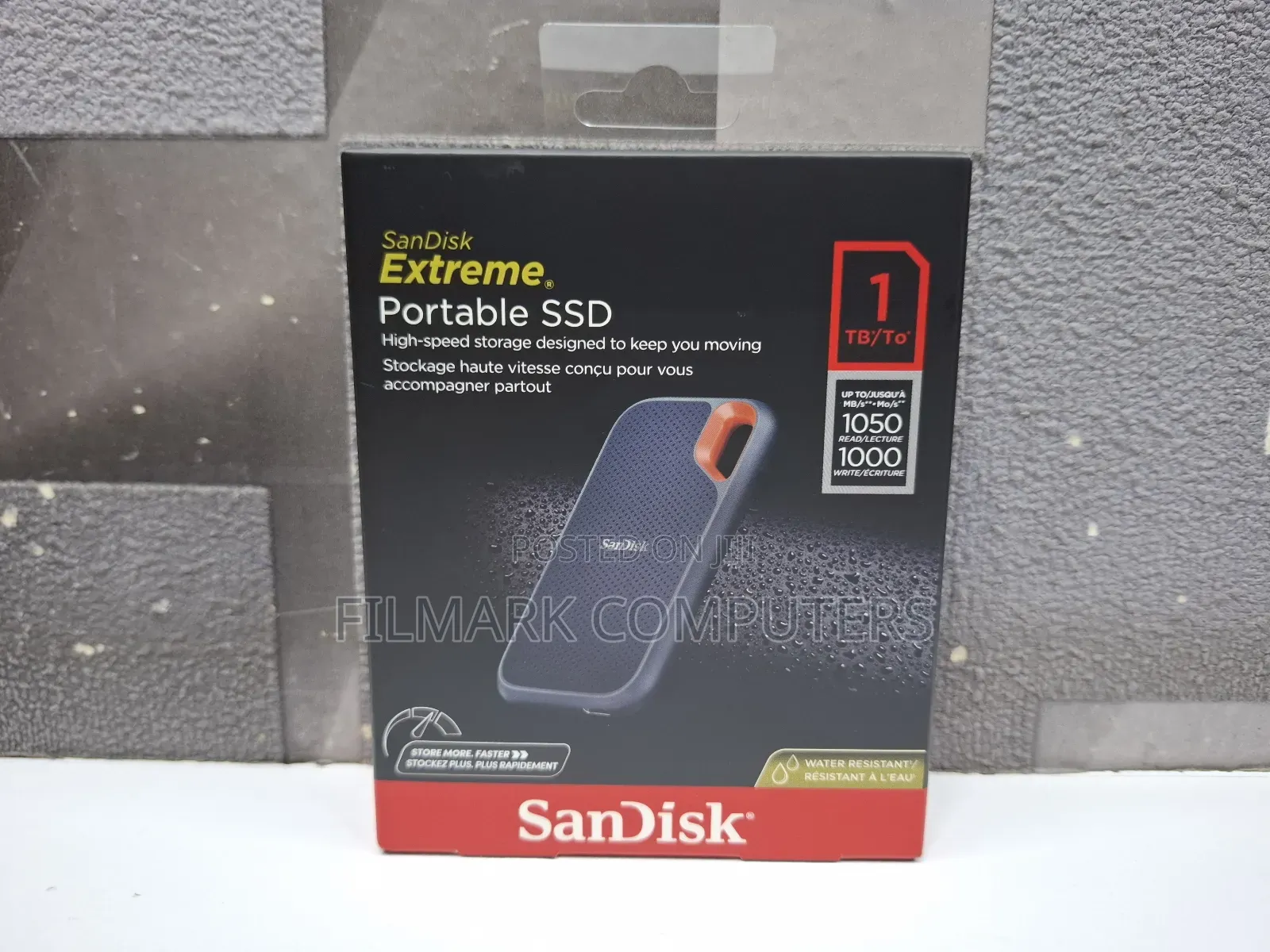 Sandisk 1tb Extreme Portable External SSD