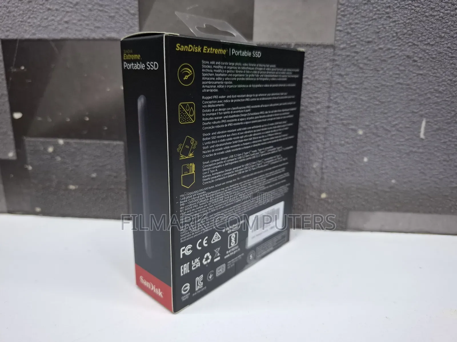 Sandisk 1tb Extreme Portable External SSD