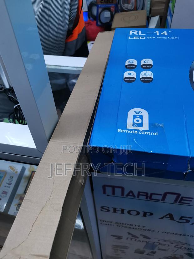 14-Inch Professional Led Ring Light With Adjustable 2m Tripo - thumbnail 2