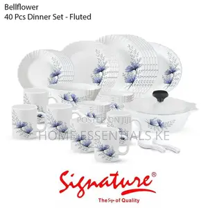 40pcs Signature Glass Dinner Set-Many Prints Available