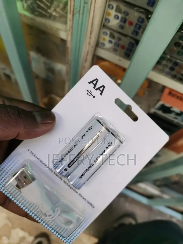 Aa Rechargeable Battery Usb Fast Charger 2200mwh1.5v Constan