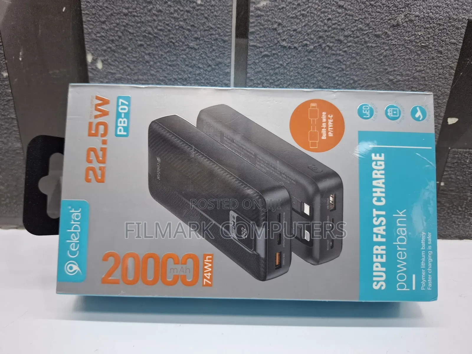 Celebrate Pb-08 20000mah 2.1a Mini Power Bank 10000mah