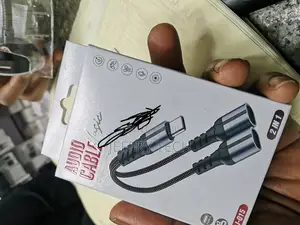 Usb C Male to Double Usb C Female Splitter Converter Adapte