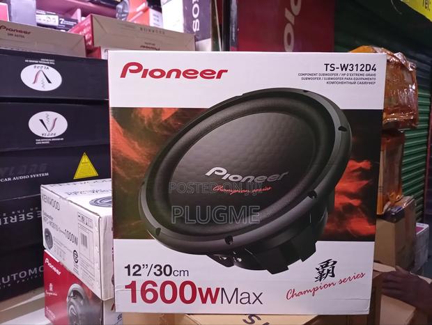 Pioneer Ts-W312d4 Champion Series 12" Dual Voice Coil (Dvc) Speaker