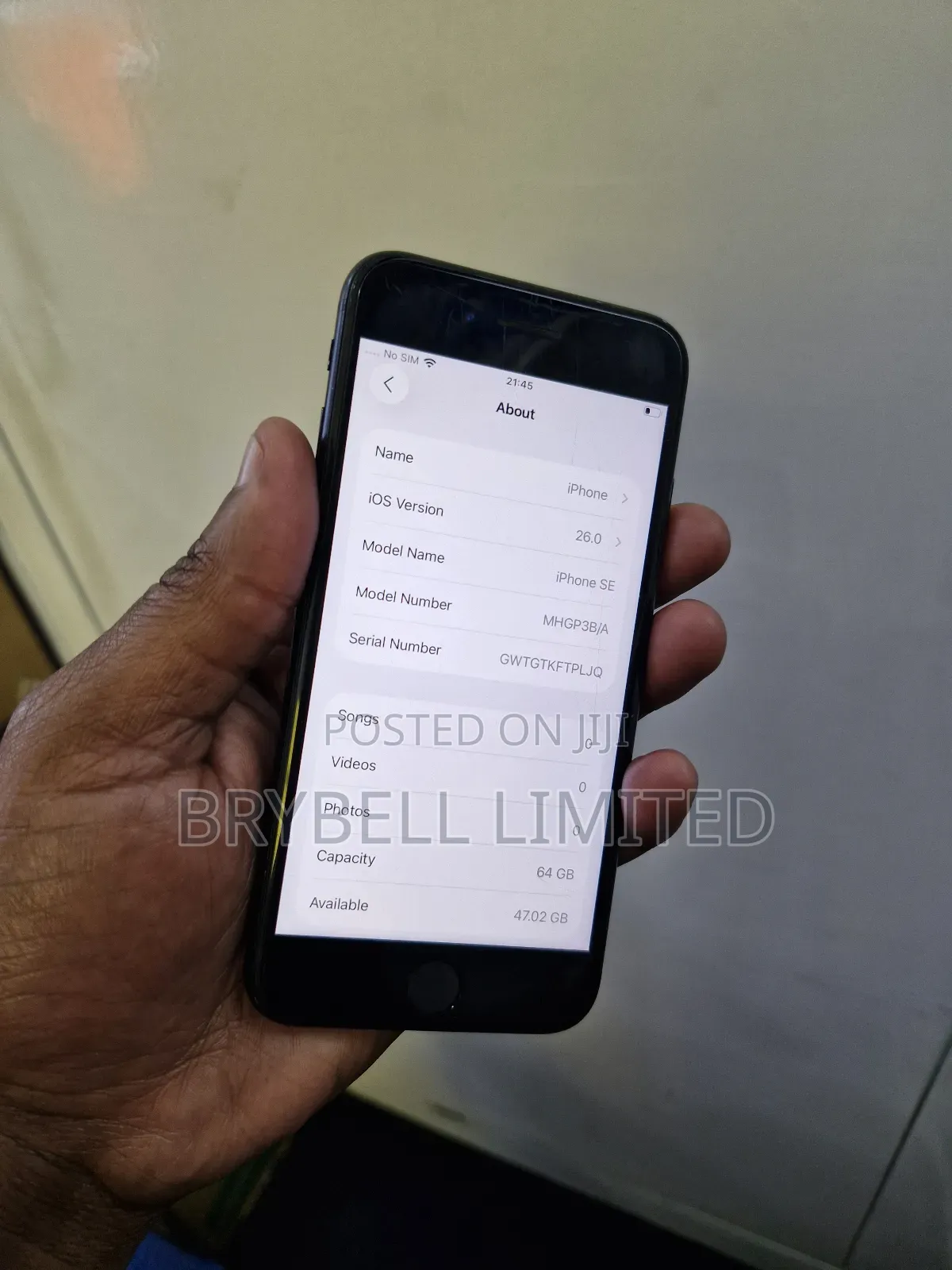 Apple iPhone SE (2020) 64 GB Black