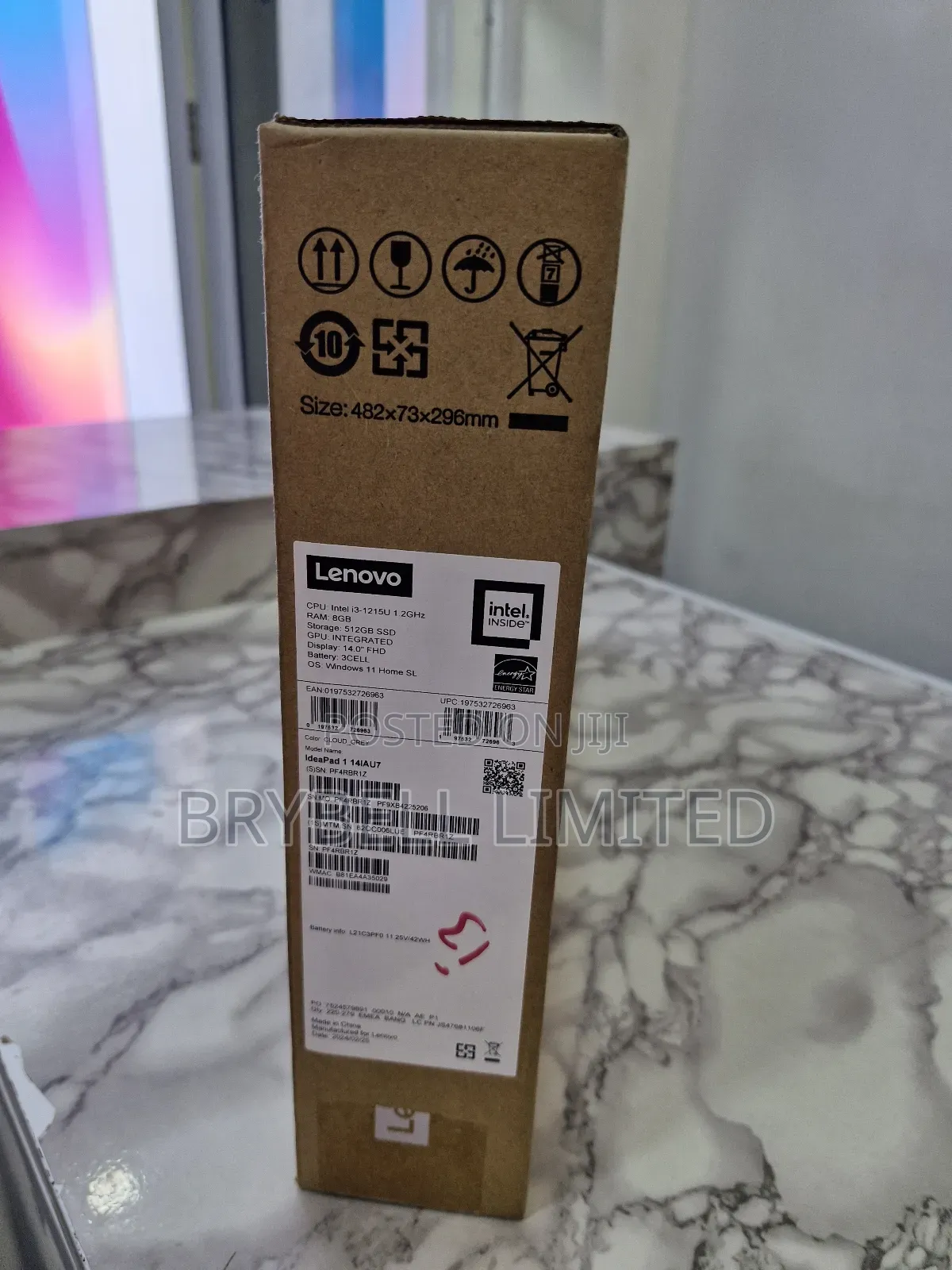 New Laptop Lenovo IdeaPad 1 8GB Intel Core I3 SSD 512GB