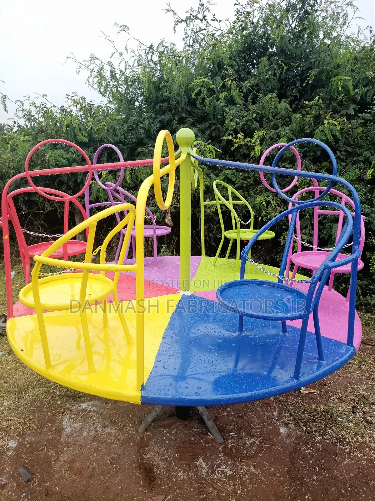 Colourful Kids Merry Go Round