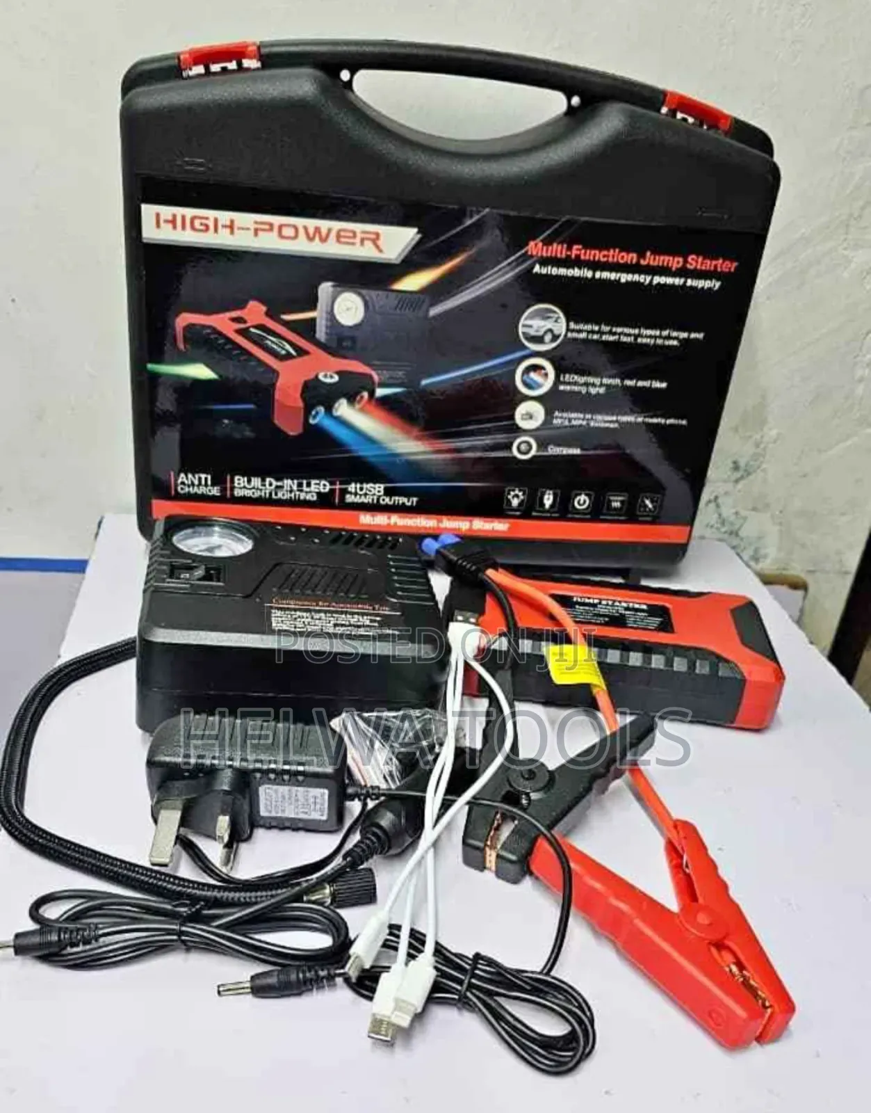 Car Jamp Starter With Compressor