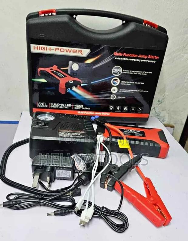 Car Jamp Starter With Compressor